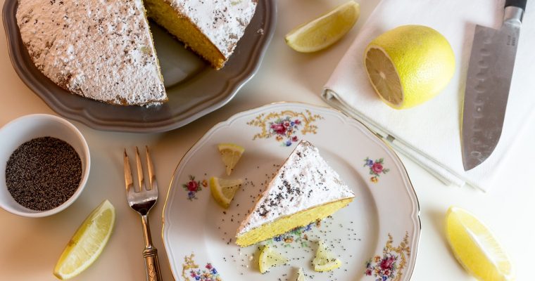 Gâteau moelleux au citron